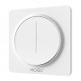 MOES ZS-SY-EUD Zigbee-Wanddimmer mit Touchbedienung, Weiß, Neutralleiter erforderlich