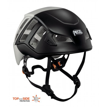 Petzl METEOR A071AC05 Kletterhelm, M/L 57–61 cm, Schwarz/Grau