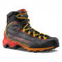La Sportiva Aequilibrium Hike GTX Wanderschuhe, Carbon/Yellow, EU 44,5