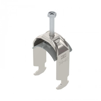 OBO Bettermann 1186336 BS-H1-K-40 A2 Bügelschelle, 34–40 mm