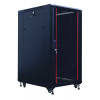 IT-BUDGET SRK 19-Zoll-Netzwerkschrank-Set, 27 HE, 600 × 800 mm, Schwarz, 99ITB19SRK2768GSM