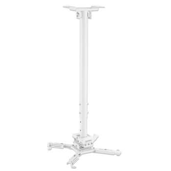 Manhattan 462686 Projektor-Deckenhalterung, 35 kg, 745–1145 mm, Weiß