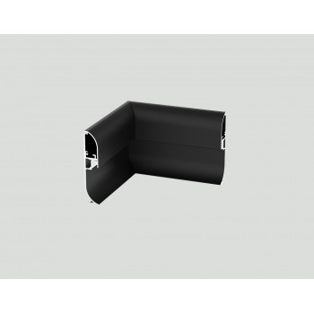 Synergy 21 S21-LED-PR2500150 ALU1580 90° Innenwinkelverbinder, Schwarz