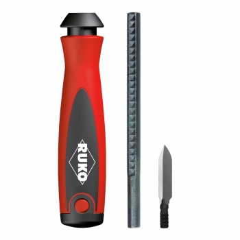 RUKO 107004 Unigrat C HSS-Entgratersatz, 3-teilig