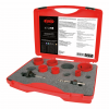 RUKO 106305 HSS-Bi-Metall-Lochsägensatz für Elektriker, 8-teilig