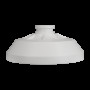BCS BCS-U-CBDA Deckenadapter für große BCS ULTRA Dome-Kameras, Weiß