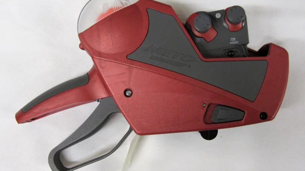 Price labelling gun